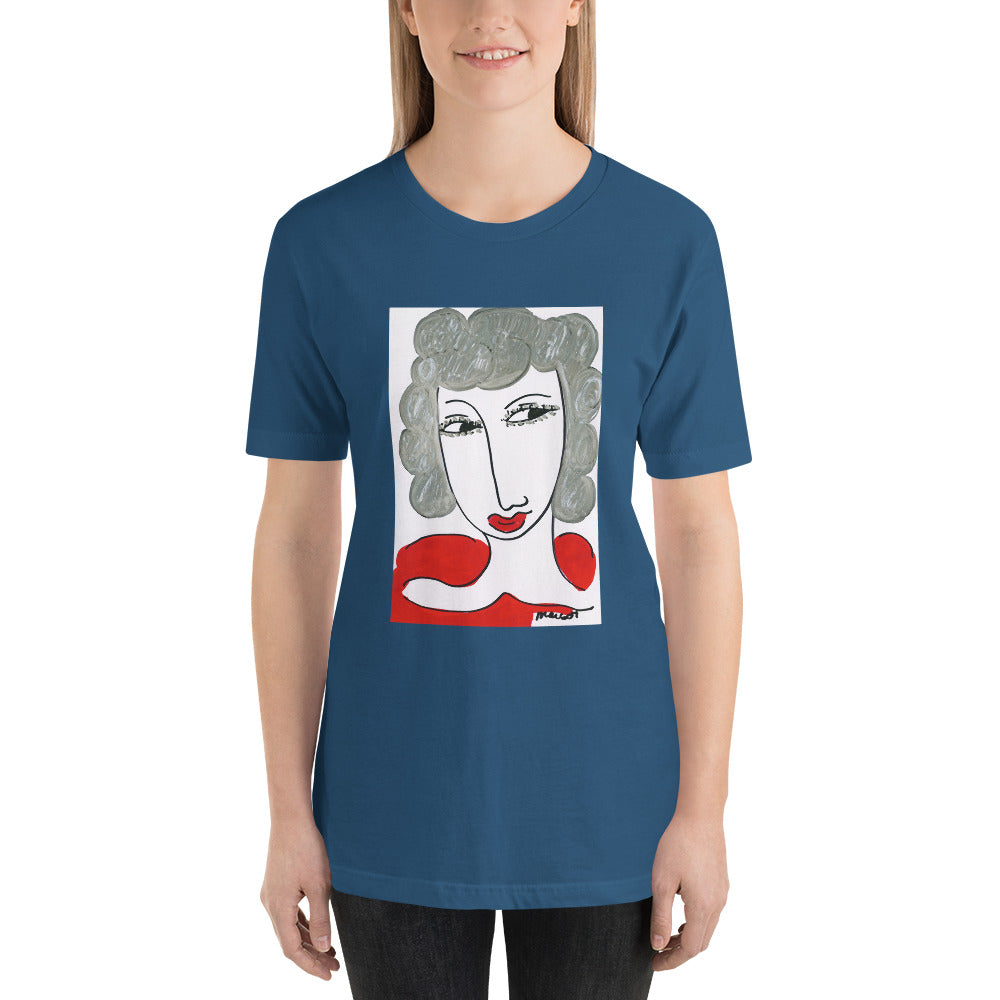 Short-Sleeve Unisex Artistic T-Shirt / Artist - Margot House