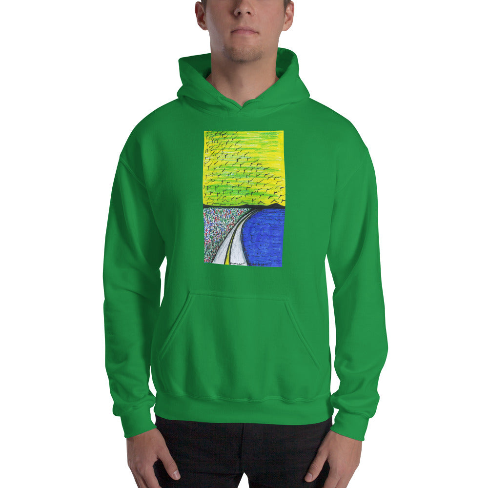 Artistic Hooded Sweatshirt