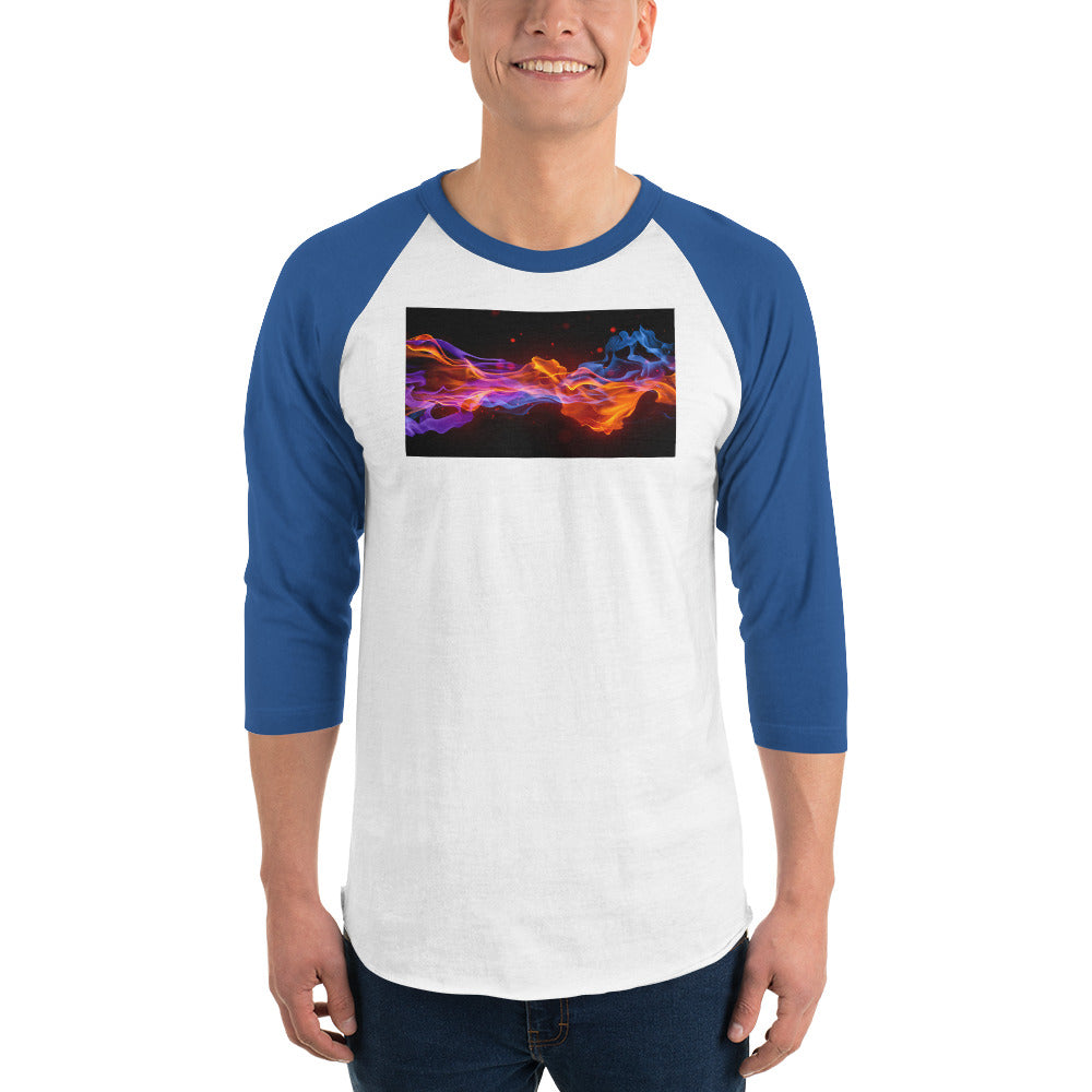 Graphic Edition 3/4 sleeve raglan shirt