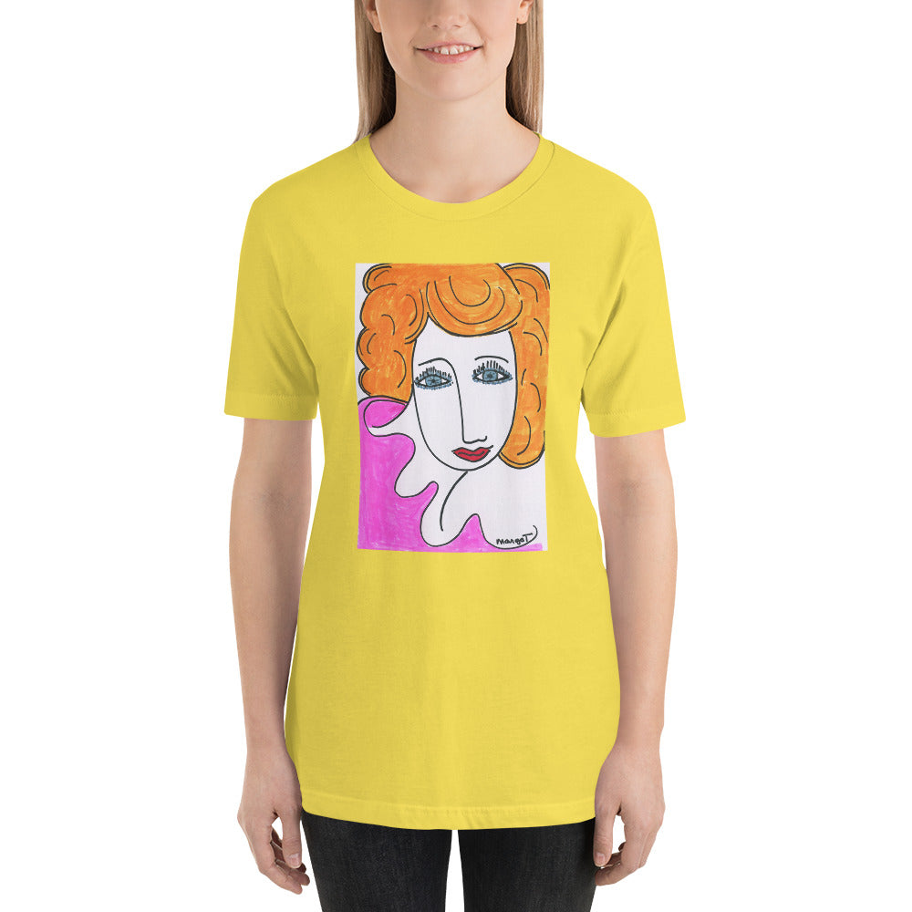Short-Sleeve Unisex Artistic T-Shirt / Artist - Margot House