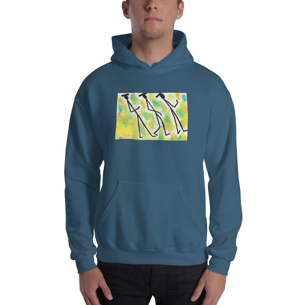 Artistic Hooded Sweatshirt