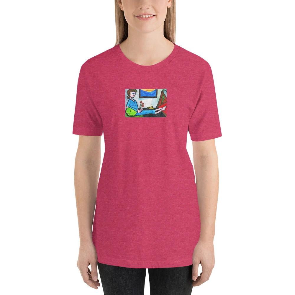 Short-Sleeve Unisex Artistic T-Shirt / Artist -Margot House