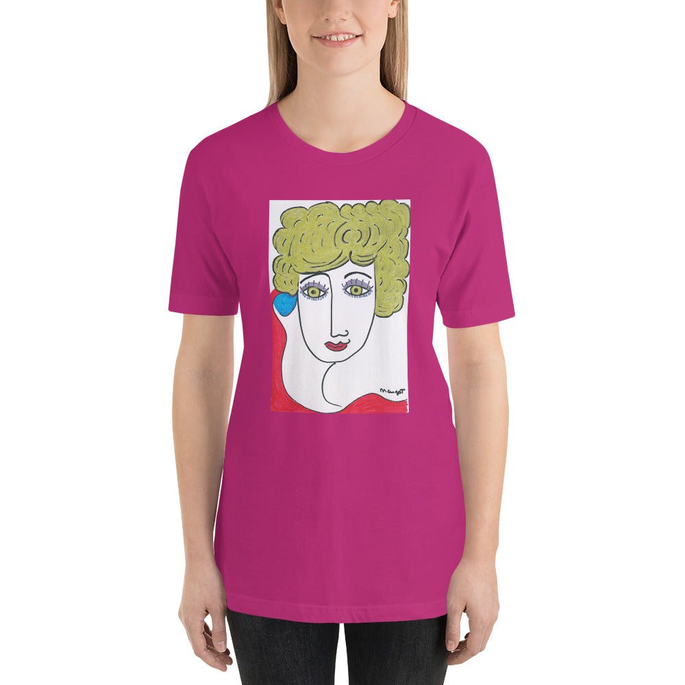 Short-Sleeve Unisex Artistic T-Shirt / Artist - Margot House