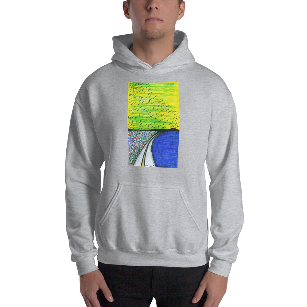 Artistic Hooded Sweatshirt