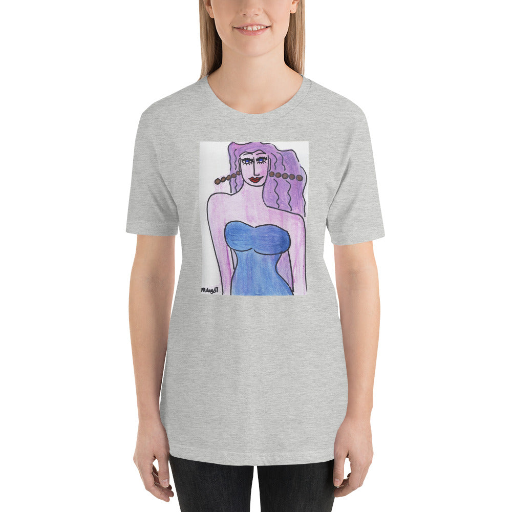 Short-Sleeve Unisex Artistic T-Shirt / Artist - Margot House