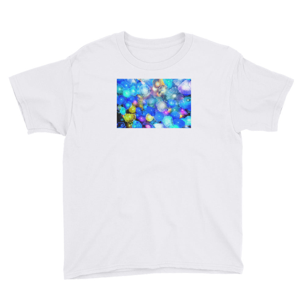 Colorful Glass print Youth Short Sleeve T-Shirt / Artist - Bryan Ameigh