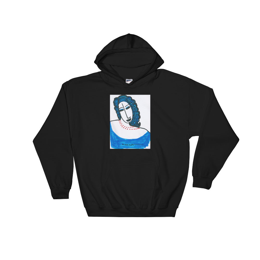 Artistic Hooded Sweatshirt