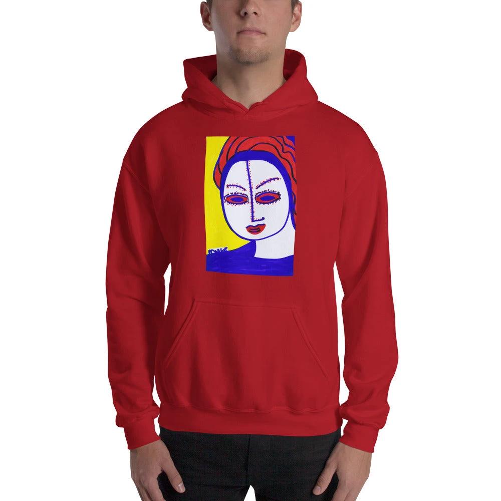 Artistic Hooded Sweatshirt