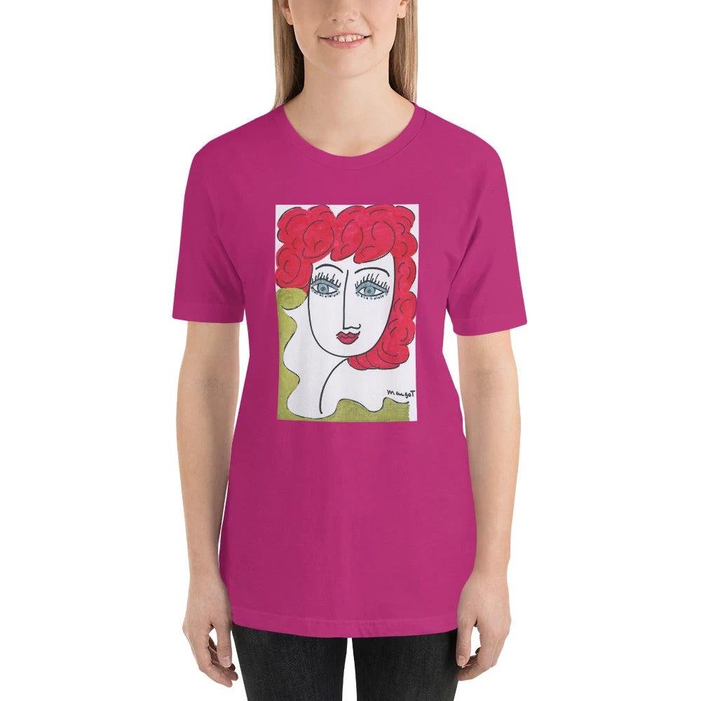 Short-Sleeve Unisex Artistic T-Shirt / Artist - Margot House