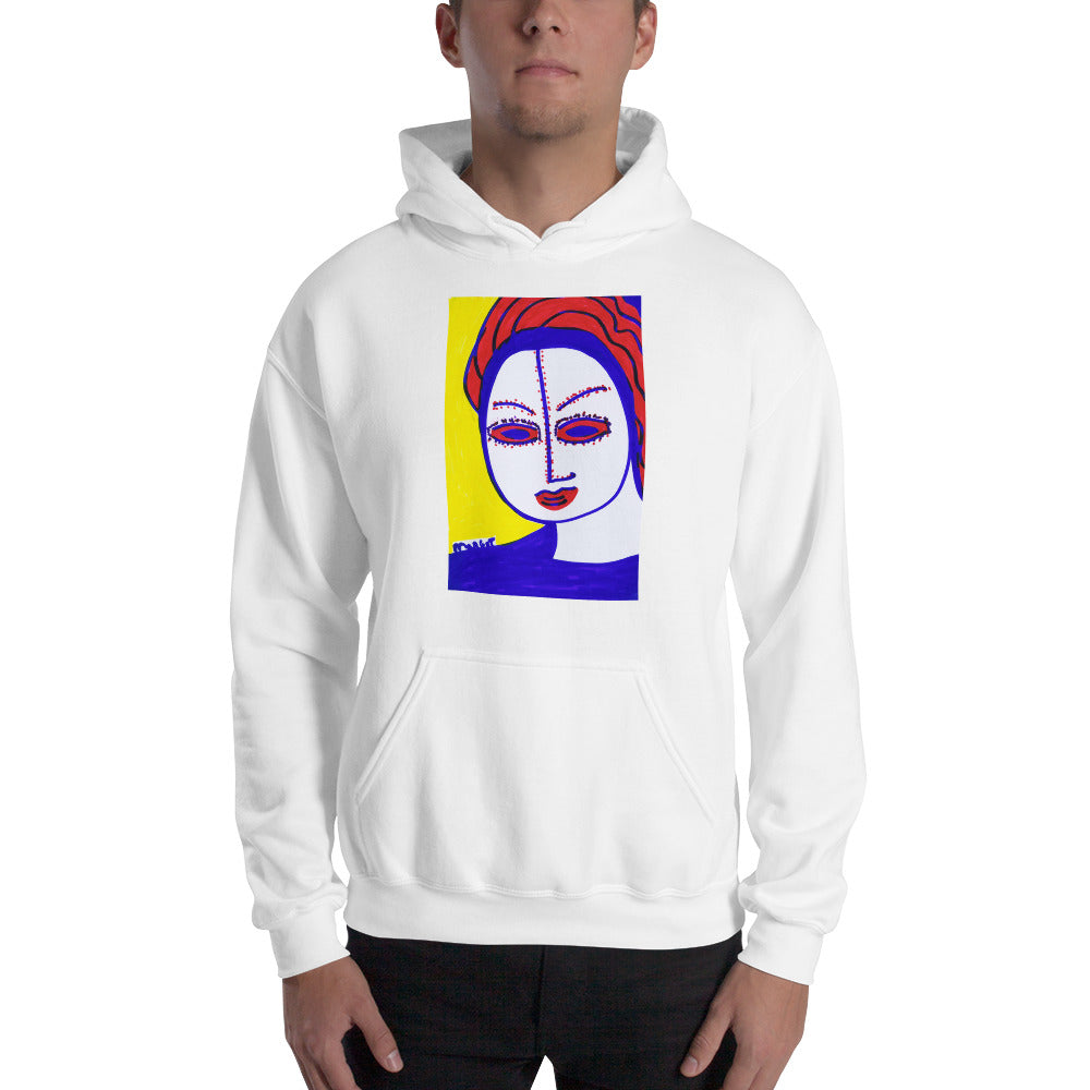 Artistic Hooded Sweatshirt