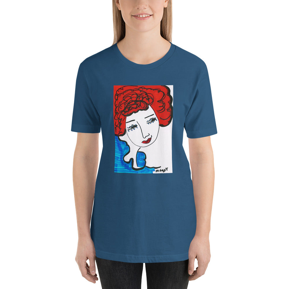 Short-Sleeve Unisex Artistic T-Shirt / Artist - Margot House