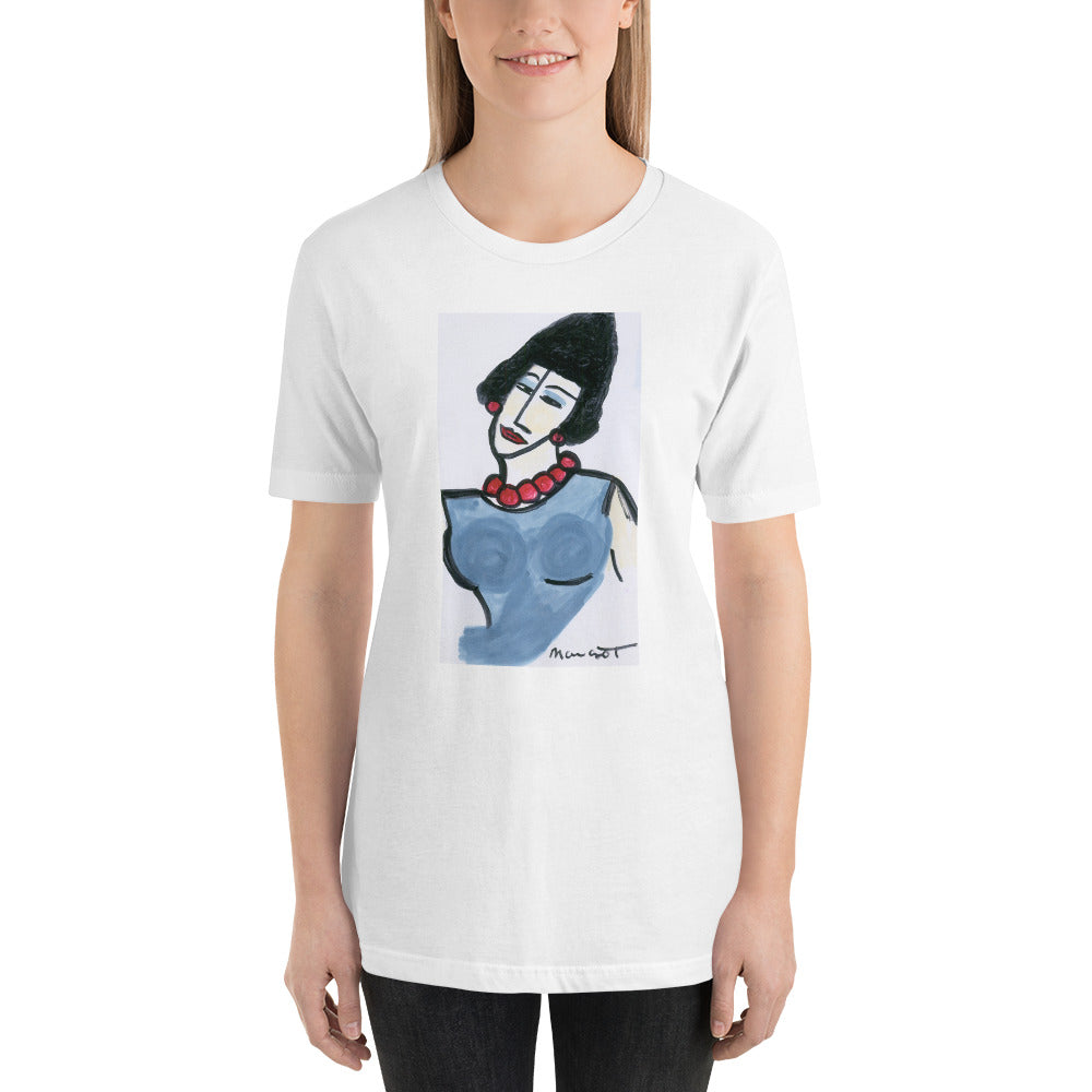 Short-Sleeve Unisex Artistic T-Shirt / Artist - Margot House