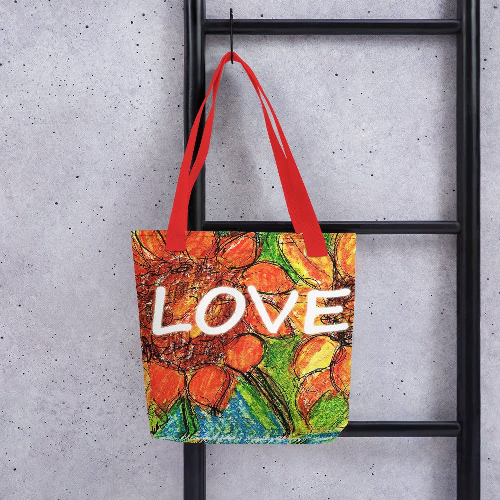 "Sunflower Love" - Tote Bag
