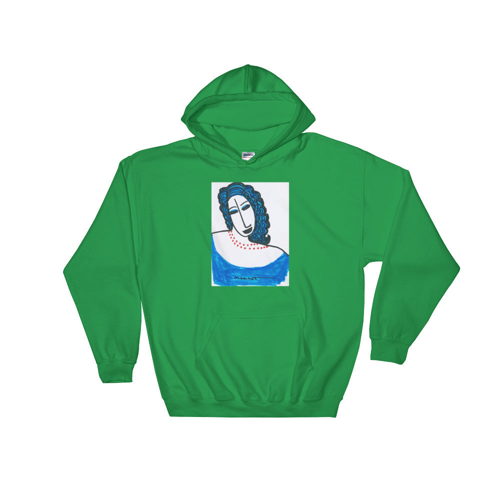 Artistic Hooded Sweatshirt