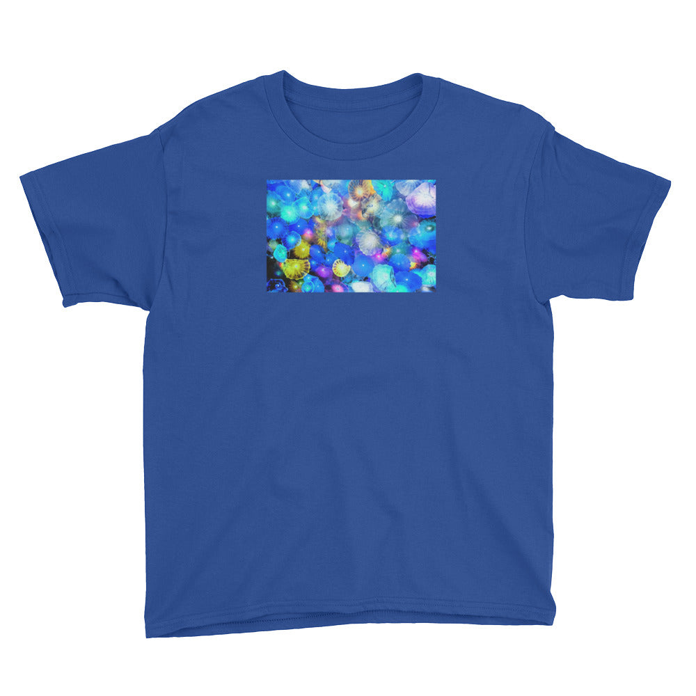 Colorful Glass print Youth Short Sleeve T-Shirt / Artist - Bryan Ameigh