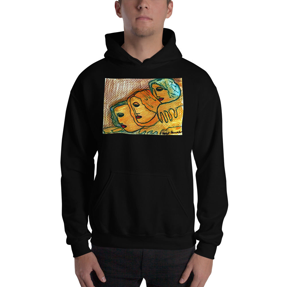 Artistic Hooded Sweatshirt