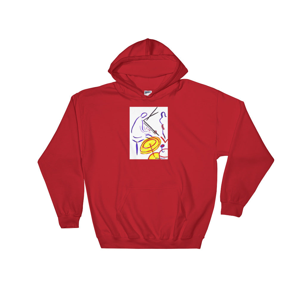 Artistic Hooded Sweatshirt