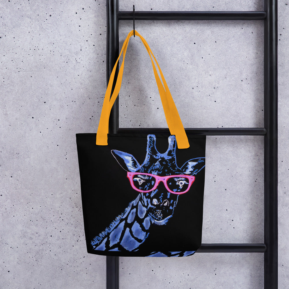 "Blue Giraffe" - Tote Bag