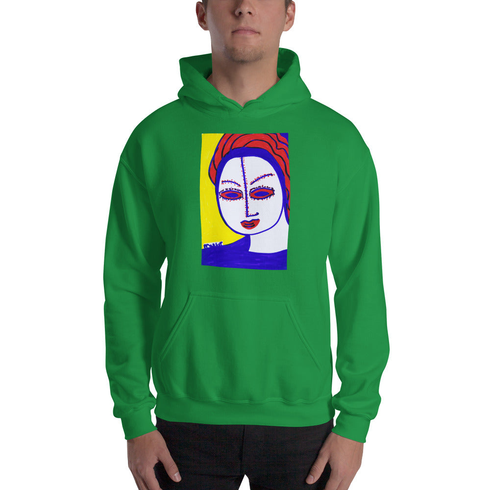 Artistic Hooded Sweatshirt