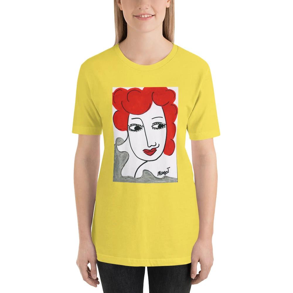 Short-Sleeve Unisex Artistic T-Shirt / Artist - Margot House