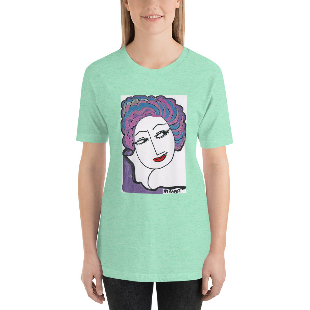 Short-Sleeve Unisex Artistic T-Shirt / Artist - Margot House