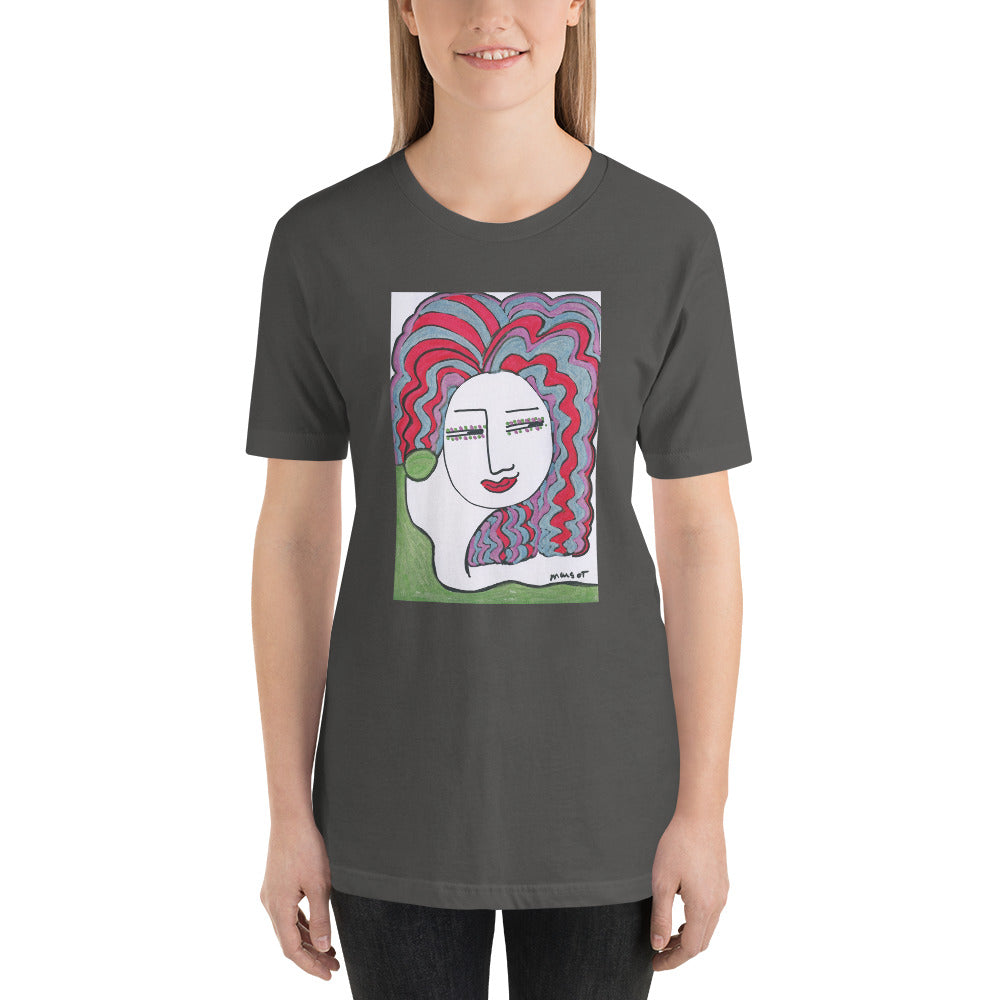 Short-Sleeve Unisex Artistic T-Shirt / Artist - Margot House