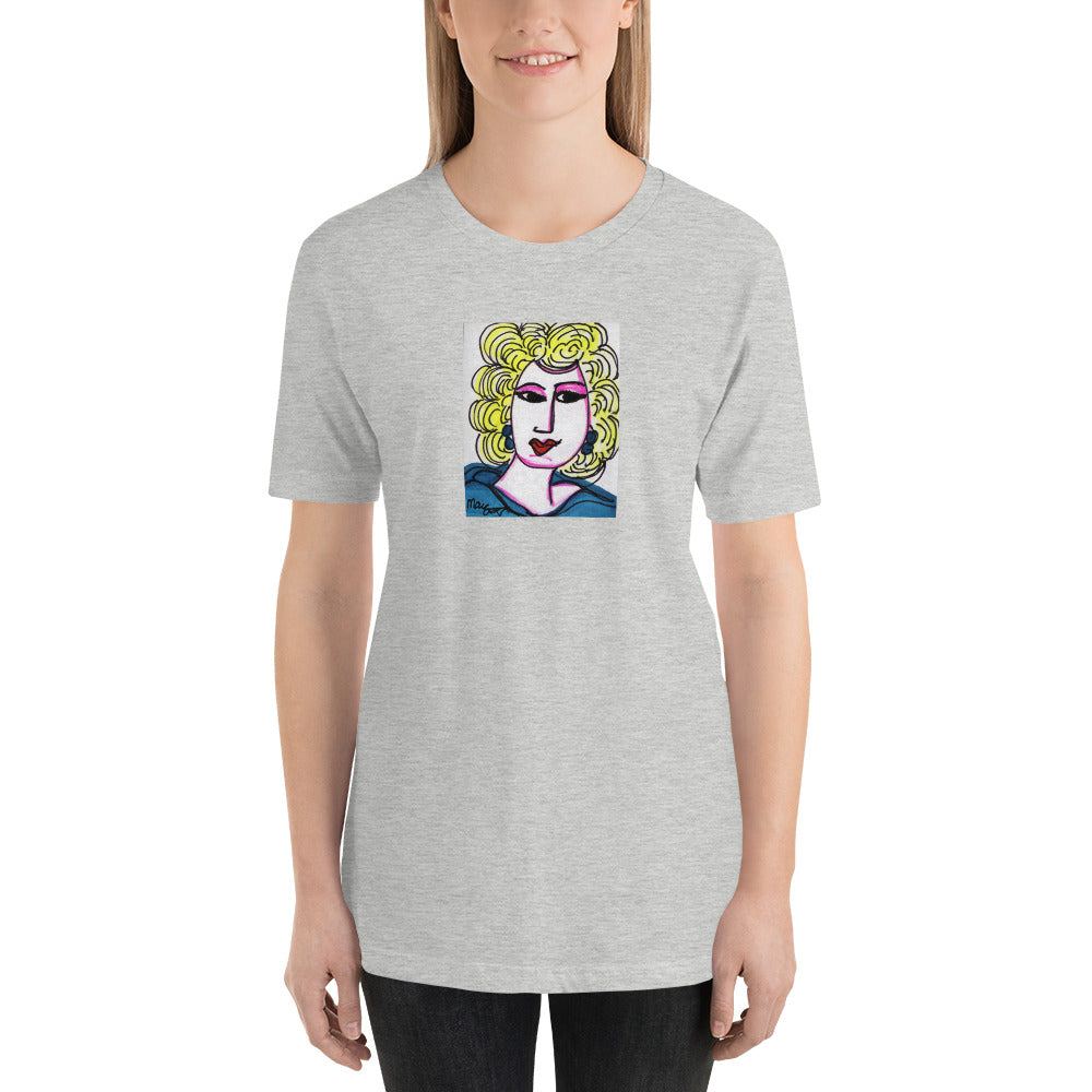 Short-Sleeve Unisex Artistic T-Shirt / Artist - Margot House