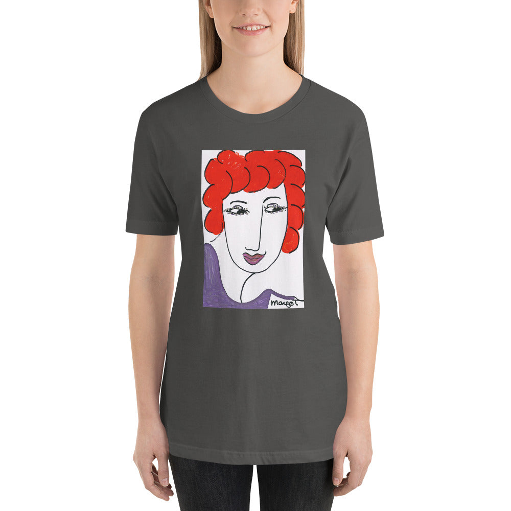 Short-Sleeve Unisex Artistic T-Shirt / Artist - Margot House