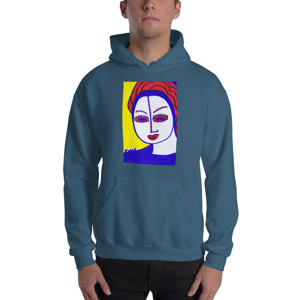 Artistic Hooded Sweatshirt