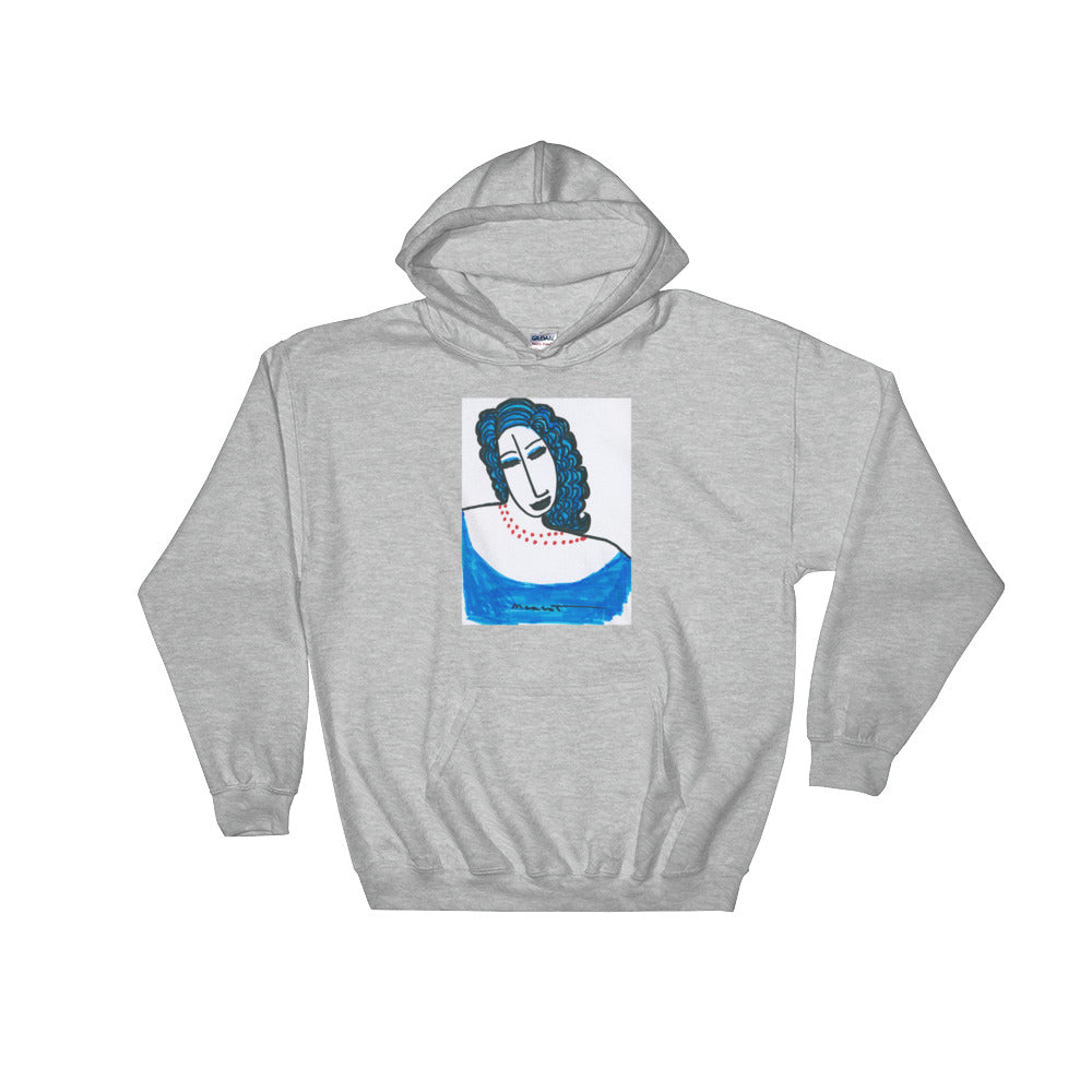 Artistic Hooded Sweatshirt