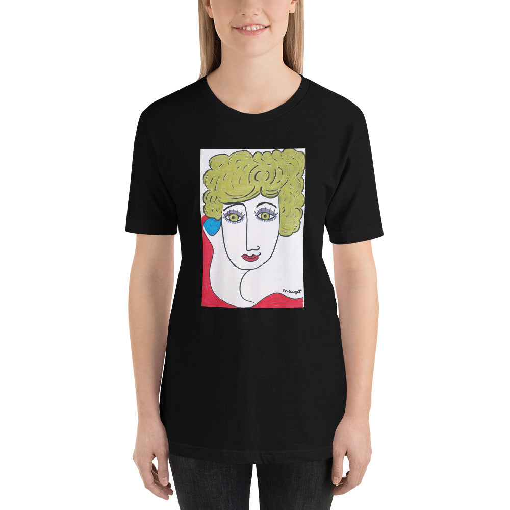 Short-Sleeve Unisex Artistic T-Shirt / Artist - Margot House