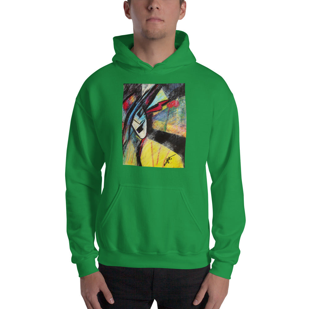 Artistic Hooded Sweatshirt