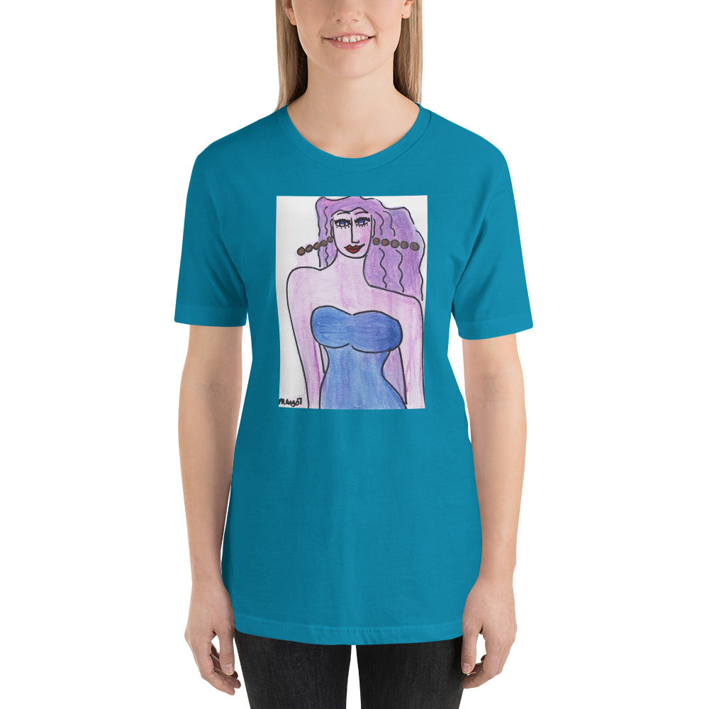 Short-Sleeve Unisex Artistic T-Shirt / Artist - Margot House