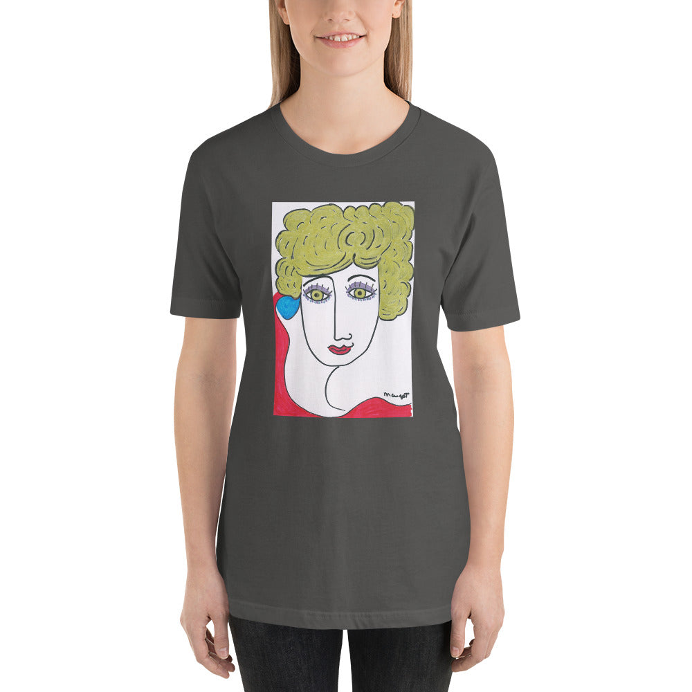 Short-Sleeve Unisex Artistic T-Shirt / Artist - Margot House