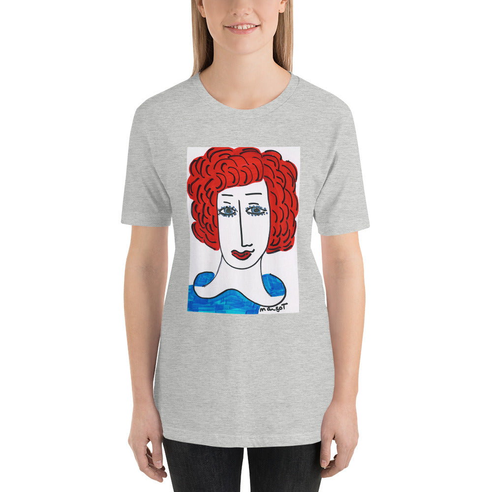 Short-Sleeve Unisex Artistic T-Shirt / Artist - Margot House
