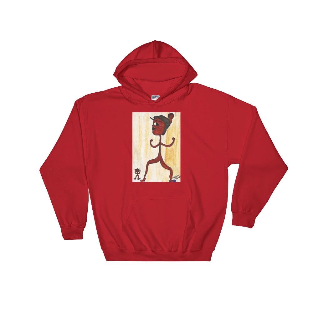Artistic Hooded Sweatshirt