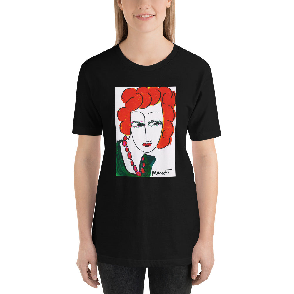 Short-Sleeve Unisex Artistic T-Shirt / Artist - Margot House