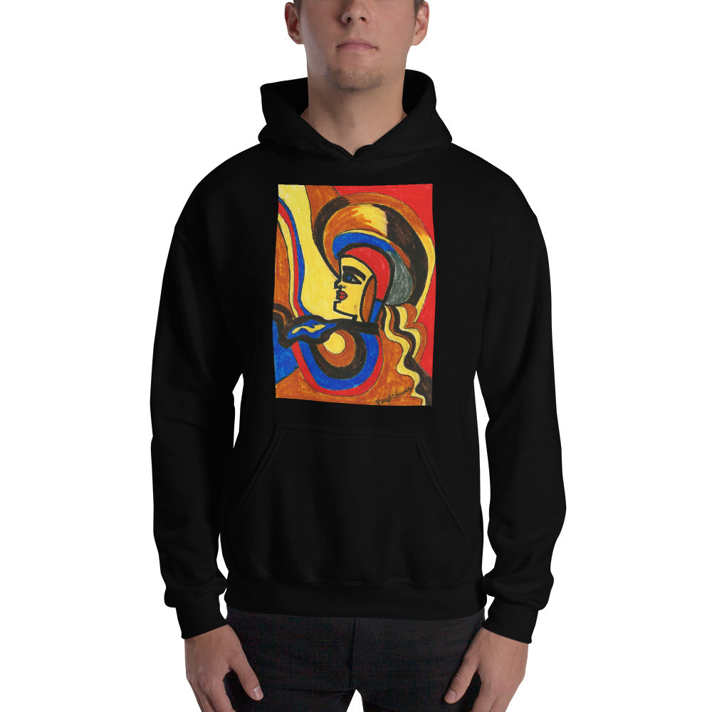 Artistic Hooded Sweatshirt