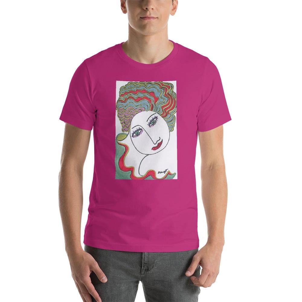 Short-Sleeve Unisex Artistic T-Shirt / Artist - Margot House