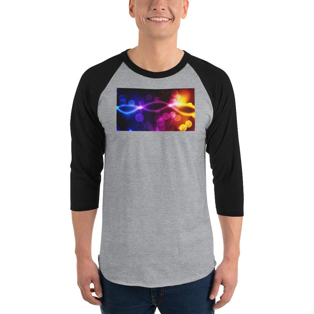 Graphic Edition 3/4 sleeve raglan shirt