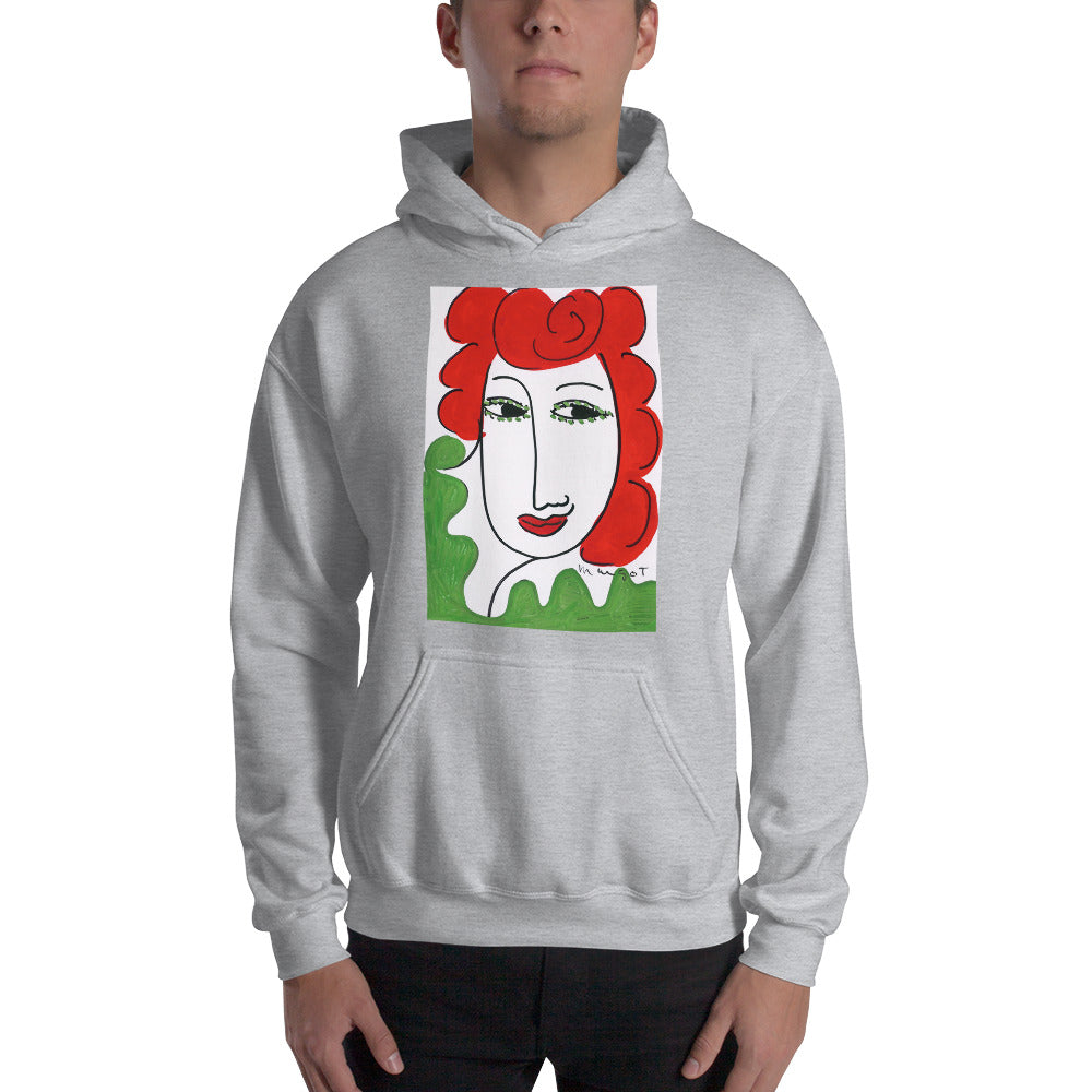 Artistic Hooded Sweatshirt