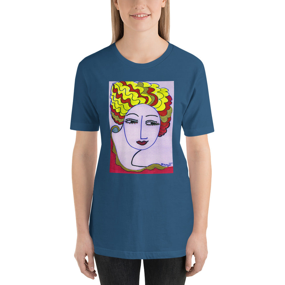 Short-Sleeve Unisex Artistic T-Shirt / Artist - Margot House