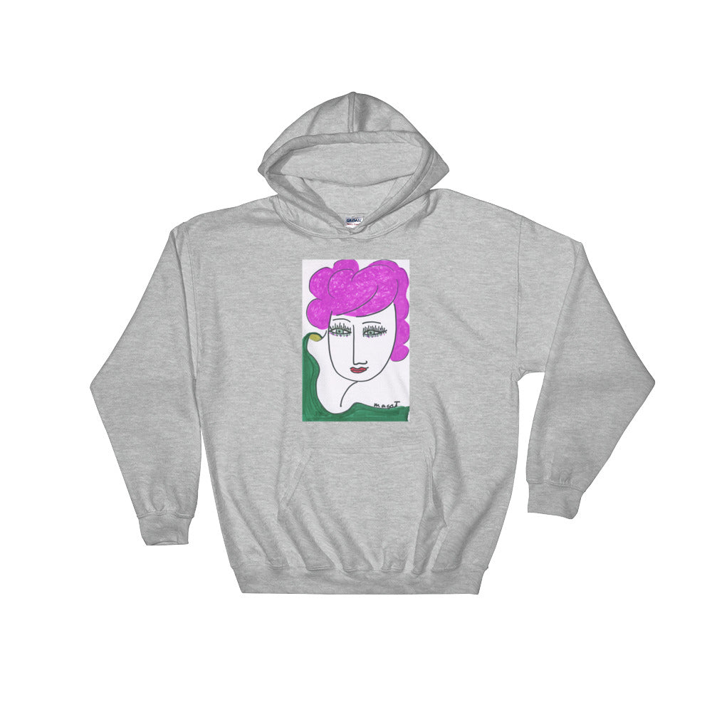 Artistic Hooded Sweatshirt