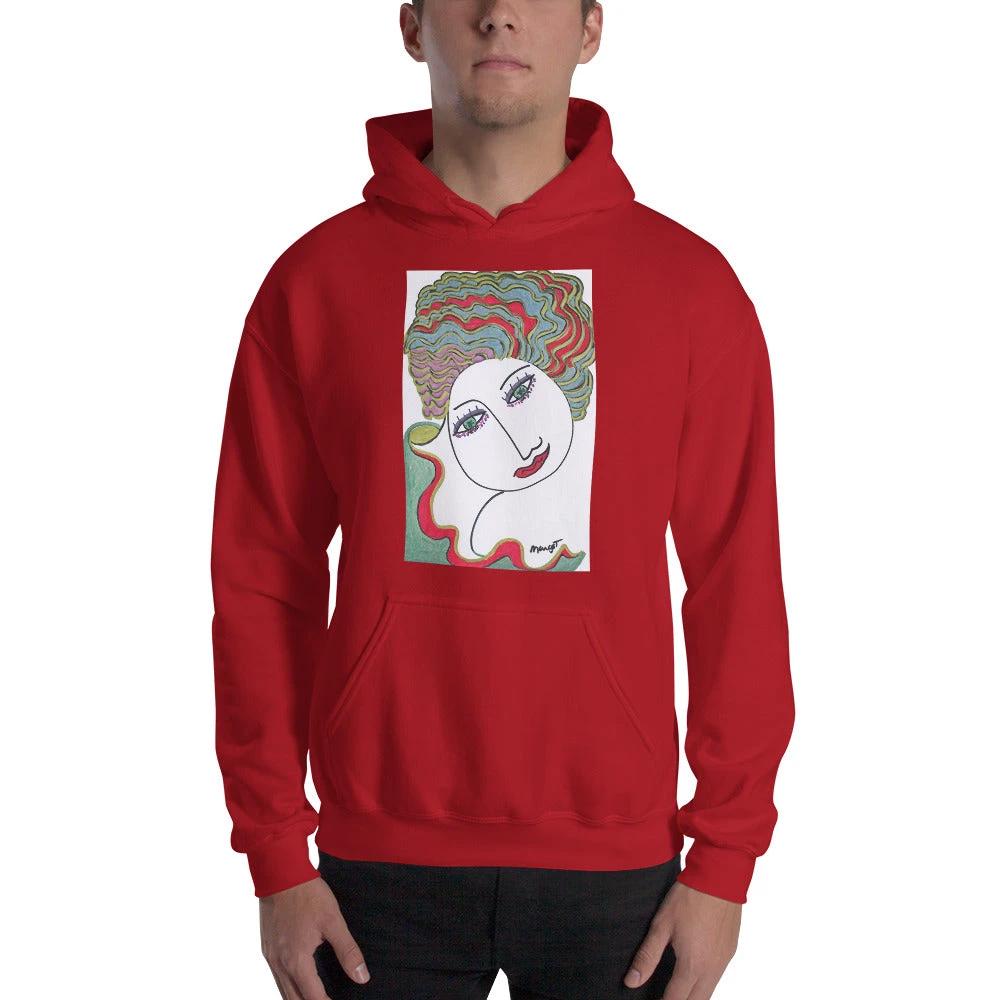 Artistic Hooded Sweatshirt