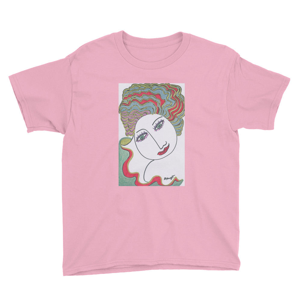 Youth Short Sleeve Artistic T-Shirt / Artist -Margot House