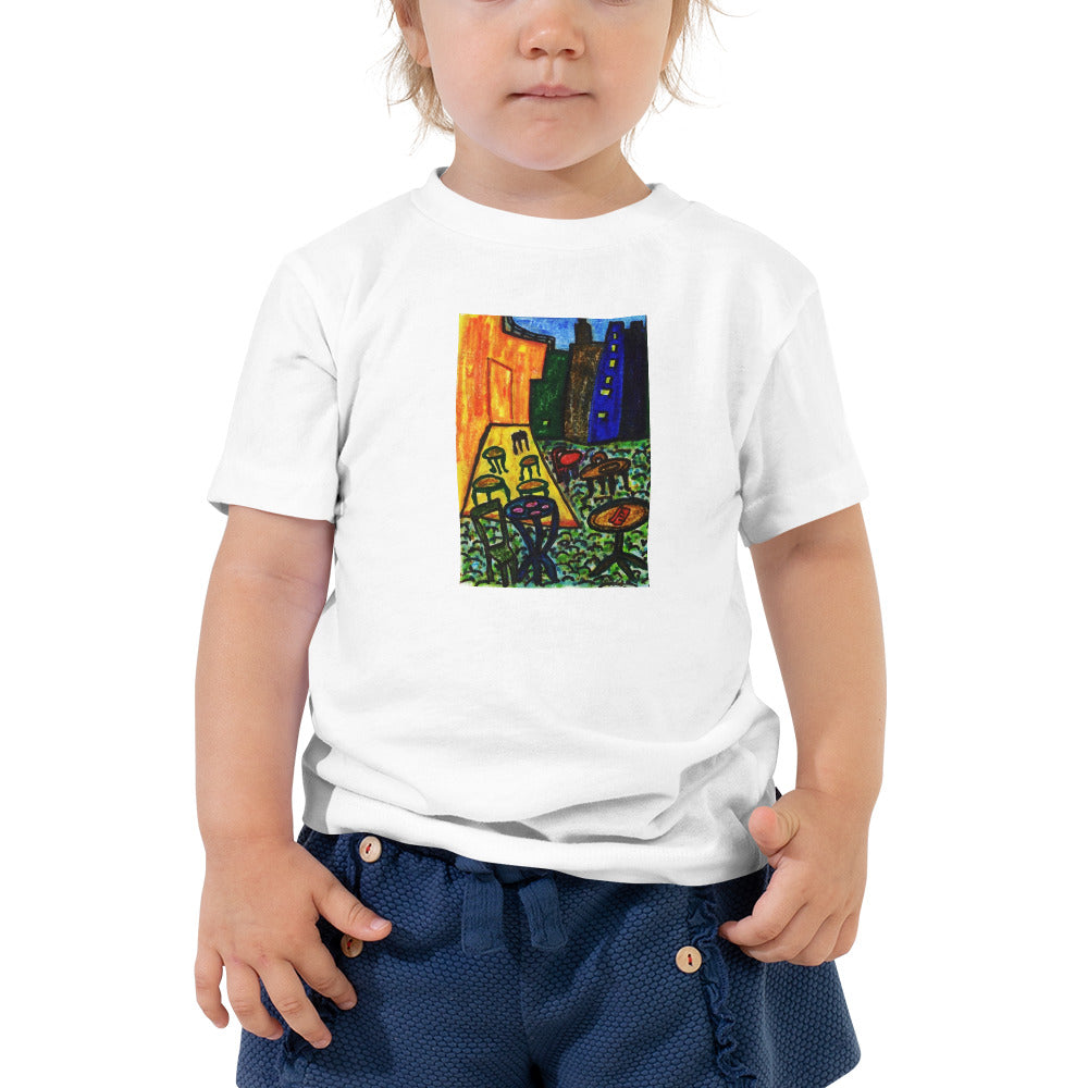 Toddler Short Sleeve Artistic Tee