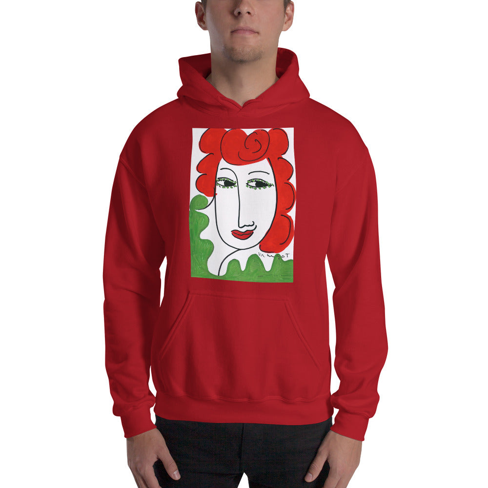 Artistic Hooded Sweatshirt