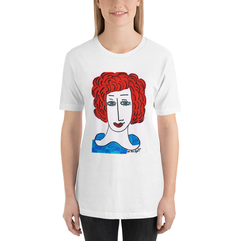 Short-Sleeve Unisex Artistic T-Shirt / Artist - Margot House