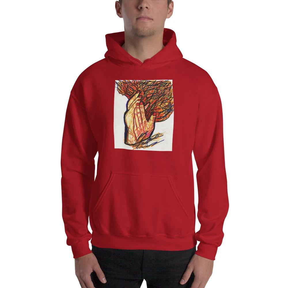 Artistic Hooded Sweatshirt