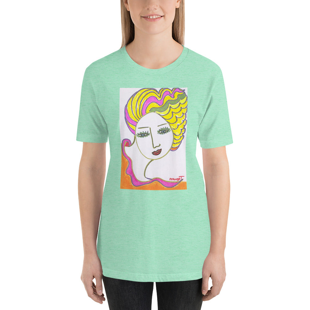 Short-Sleeve Unisex Artistic T-Shirt Artist - Margot House
